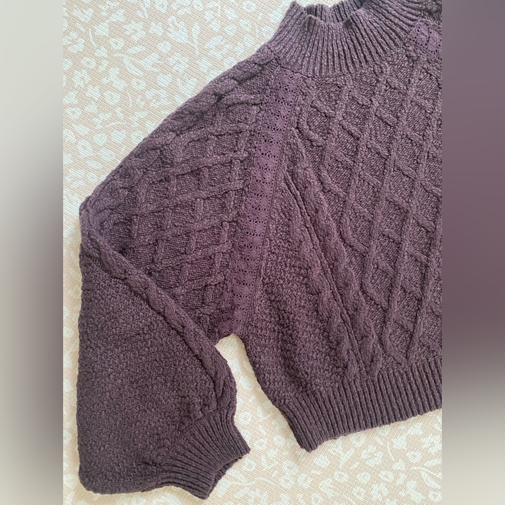 Free People Brown Sweater NWT - Picture 2 of 4